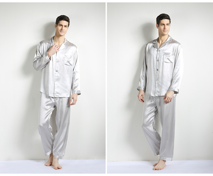 Men's Silk Pajamas