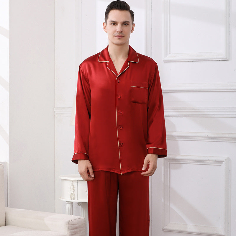 Men's Silk Pajamas