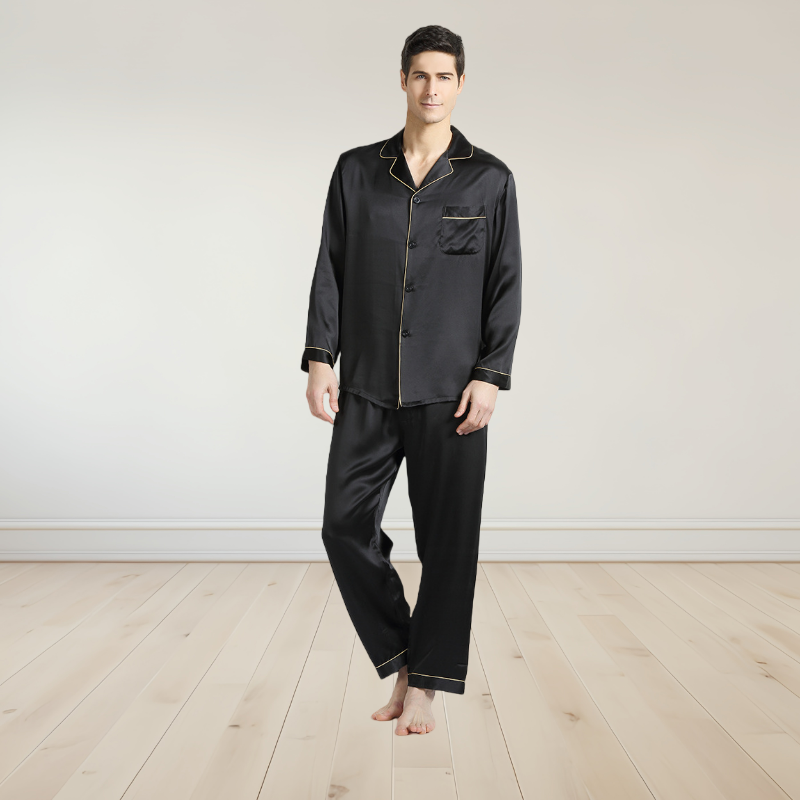 Men's Silk Pajamas