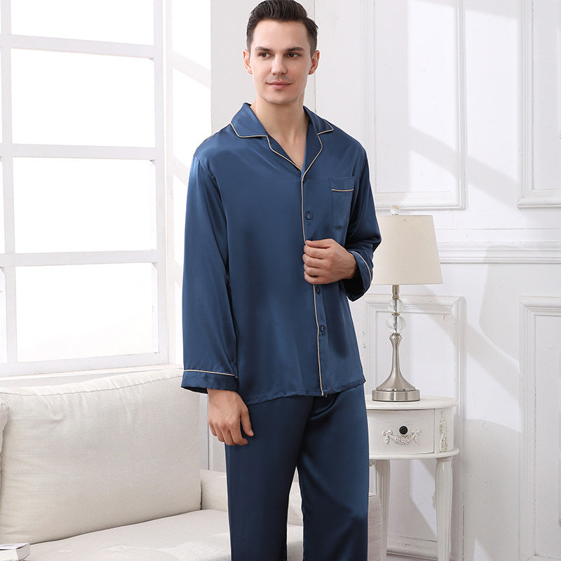 Men's Silk Pajamas