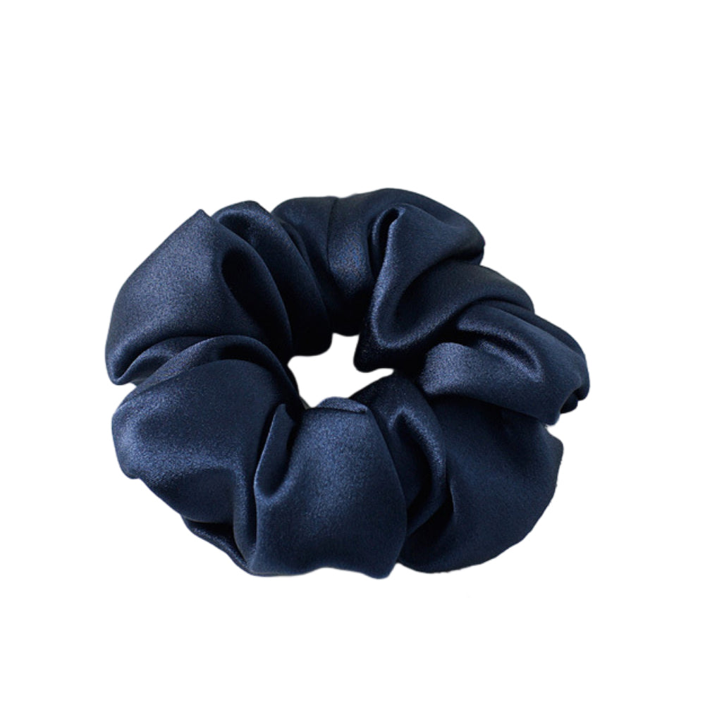 silkehårscrunchie - 3,5 cm