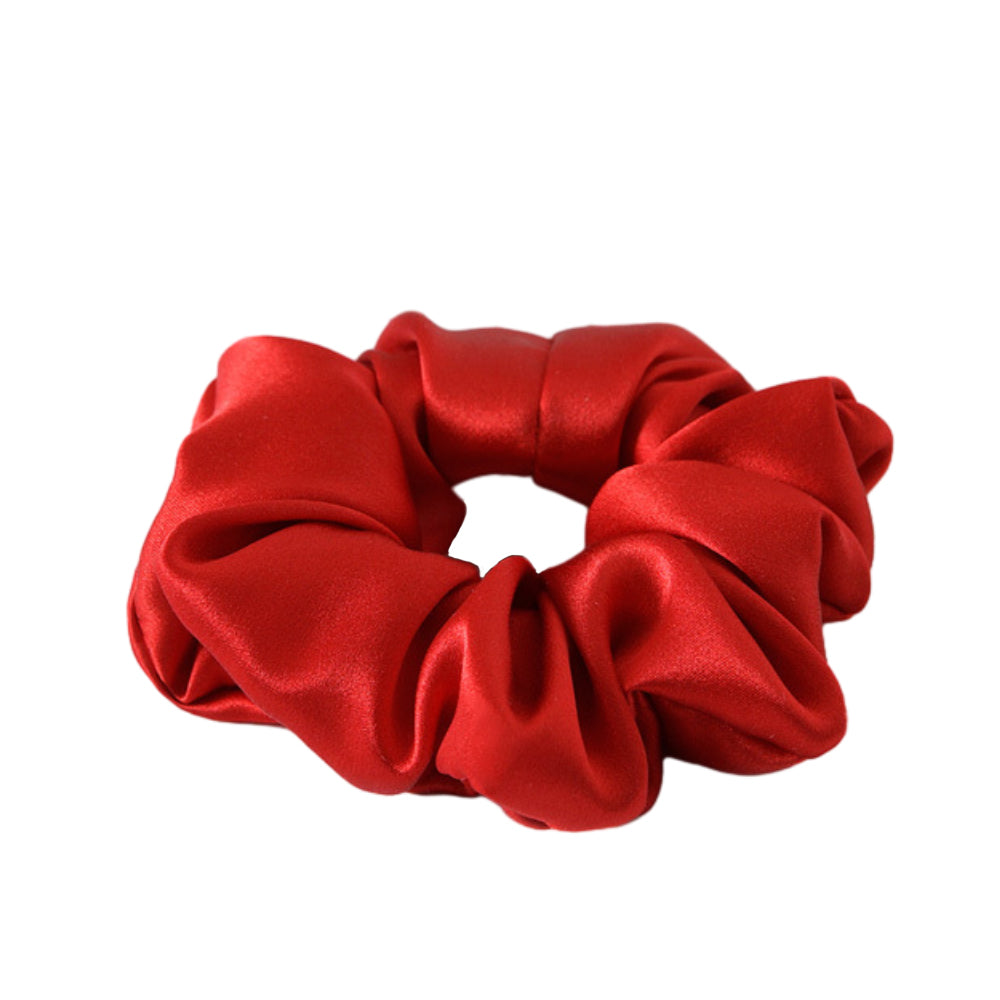 silkehårscrunchie - 3,5 cm