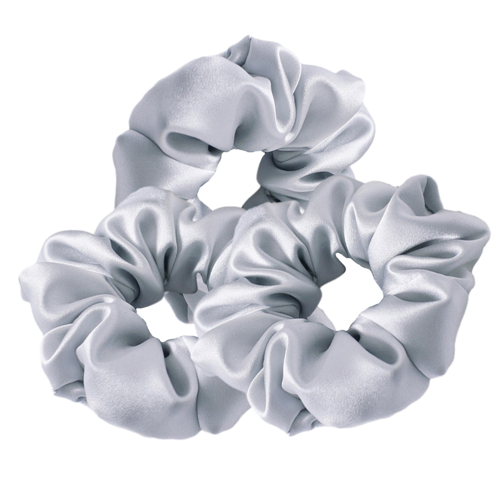 3 kpl silkkihiusscrunchie - 3,5 cm