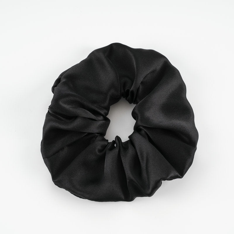 silkehårscrunchie - 6 cm