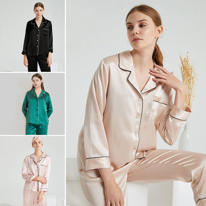 women's silk pajamas