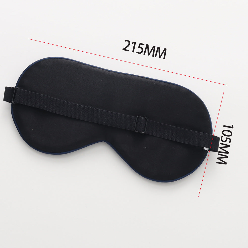 silk sleep eye mask with adjustable strap