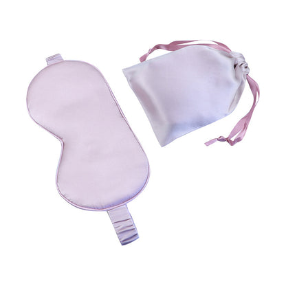 Silk sleep eye mask with a little travel bag