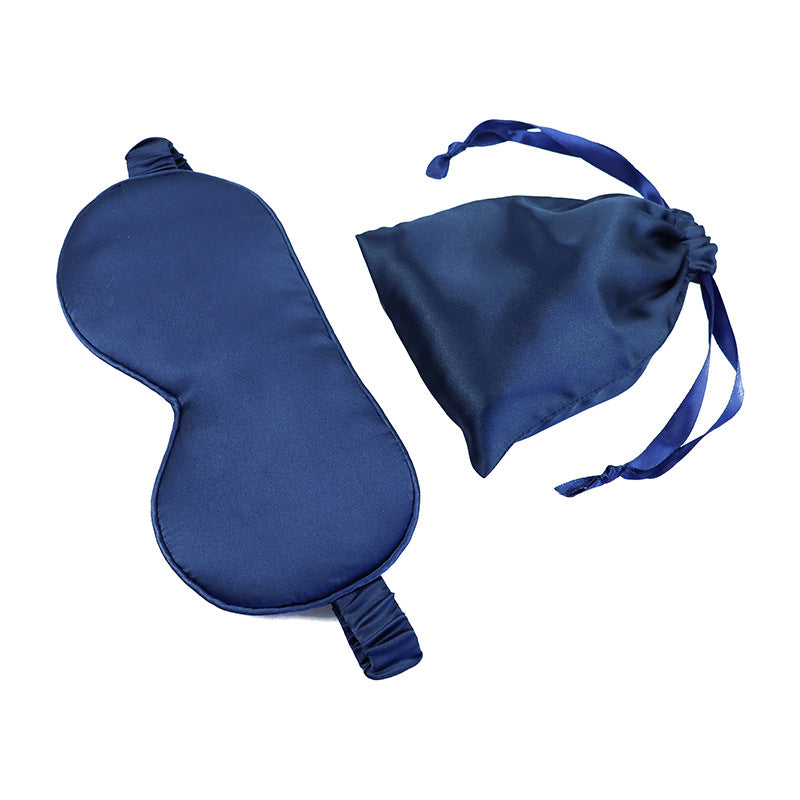 Silk sleep eye mask with a little travel bag