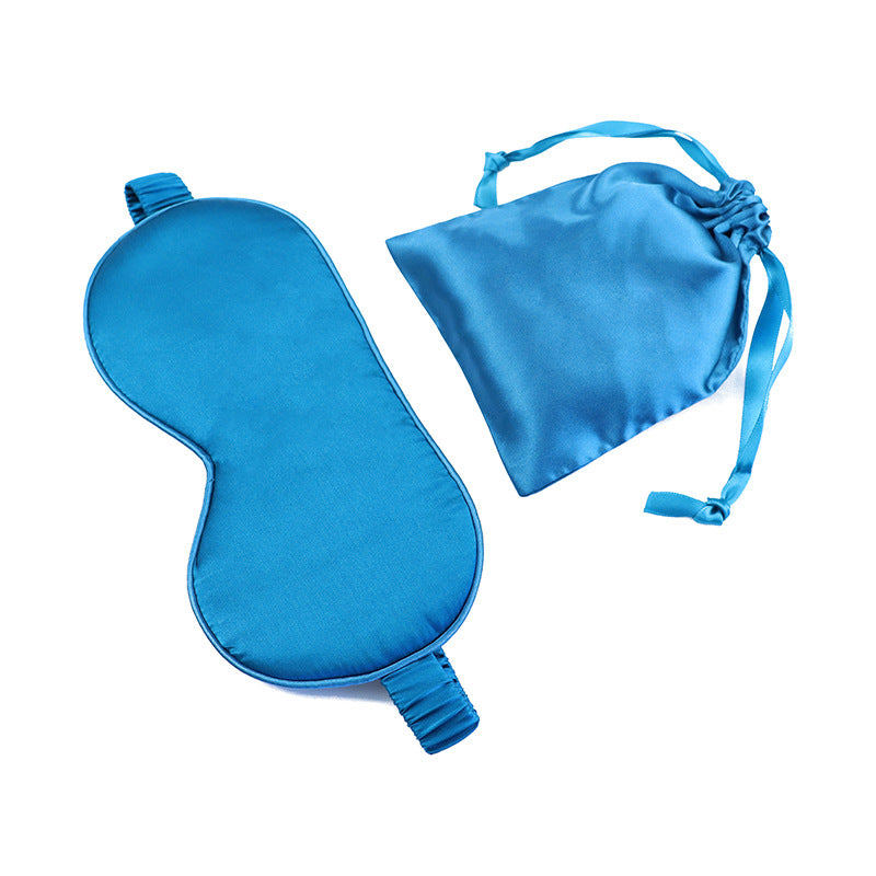 Silk sleep eye mask with a little travel bag