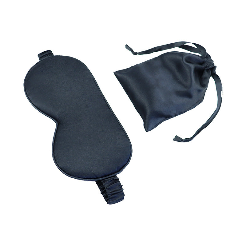 Silk sleep eye mask with a little travel bag