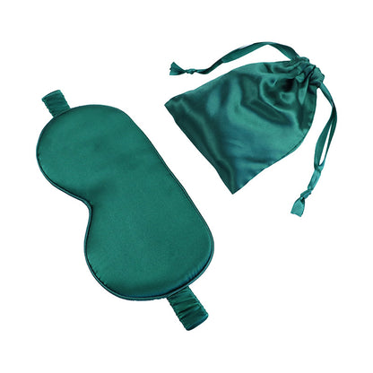 Silk sleep eye mask with a little travel bag